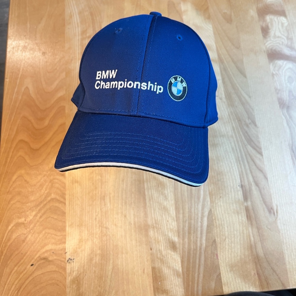 BMW Royal Blue Baseball Cap with White Embroidery